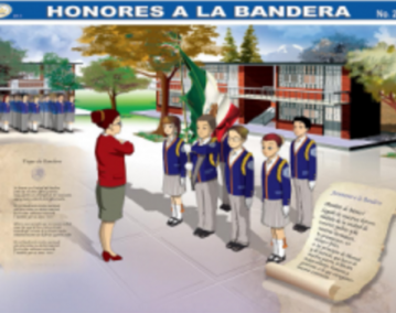 cromo-Honores-a-la-Bandera